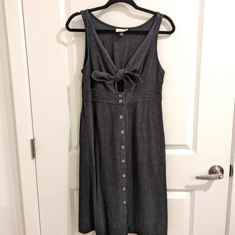 Universal Thread Sleeveless Tie Front Dress